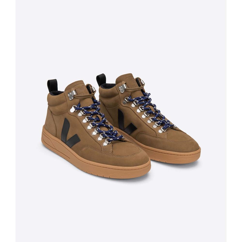 Veja RORAIMA NUBUCK Women's High Tops Brown | NZ 365SGL